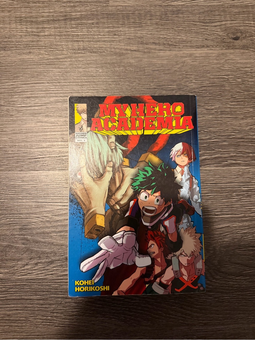 My Hero Academia Volume Manga Book - Blue Cover